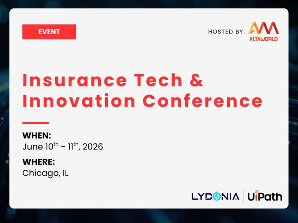 Insurance Tech Innovation Conference Q2Y2026