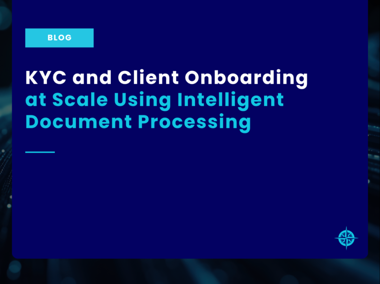 KYC and Client Onboarding at Scale Using IDP TILE